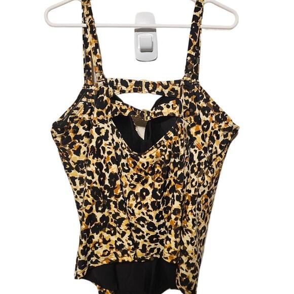 Swimsuits for all Leopard Print Wired 2 Piece Set - Picture 5 of 15